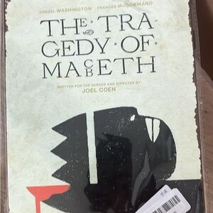 The Tragedy of Macbeth Metal Wall Sign
